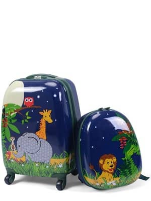 Set maletas para niños, Costway Jungla