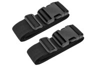 2 Correas para Equipaje, Cinturones de la Maleta negros