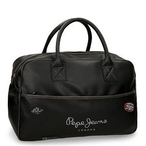 Pepe Jeans Bolsa de Viaje en piel sintetica, 50 cm, 30,4 l, 499 gramos