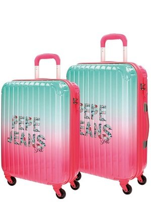 Pepe Jeans London juego de Trolley Abs 55/67cm, 4 ruedas