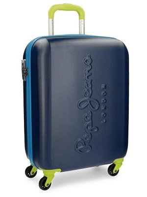Pepe Jeans London Equipaje de Mano, Maleta dura, 55 cm, S, 38 Litros