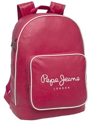 Pepe Jeans - 4152305 Pink, Mochila para mujer en PU, Rosa
