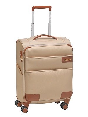 Maleta de Cabina, Spinner, Roncato, Uno Soft Deluxe, Color Champán