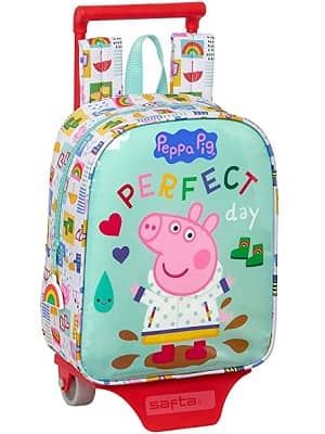 Mochila Trolley para niños Peppa Pig de Safta