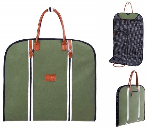 Bolsa portatrajes Saint Maniero en verde oliva