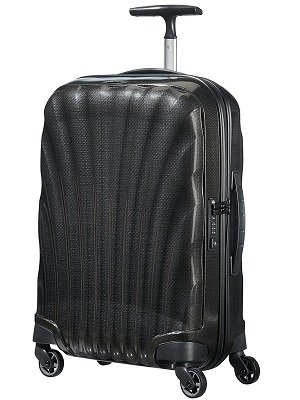Maleta Spinner Cabina negra, S, 55 cm, TSA, Samsonite Cosmolite