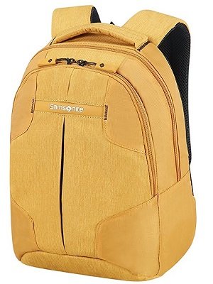 Samsonite Mochila para ordenador portátil 13' Serie Rewind, amarillo